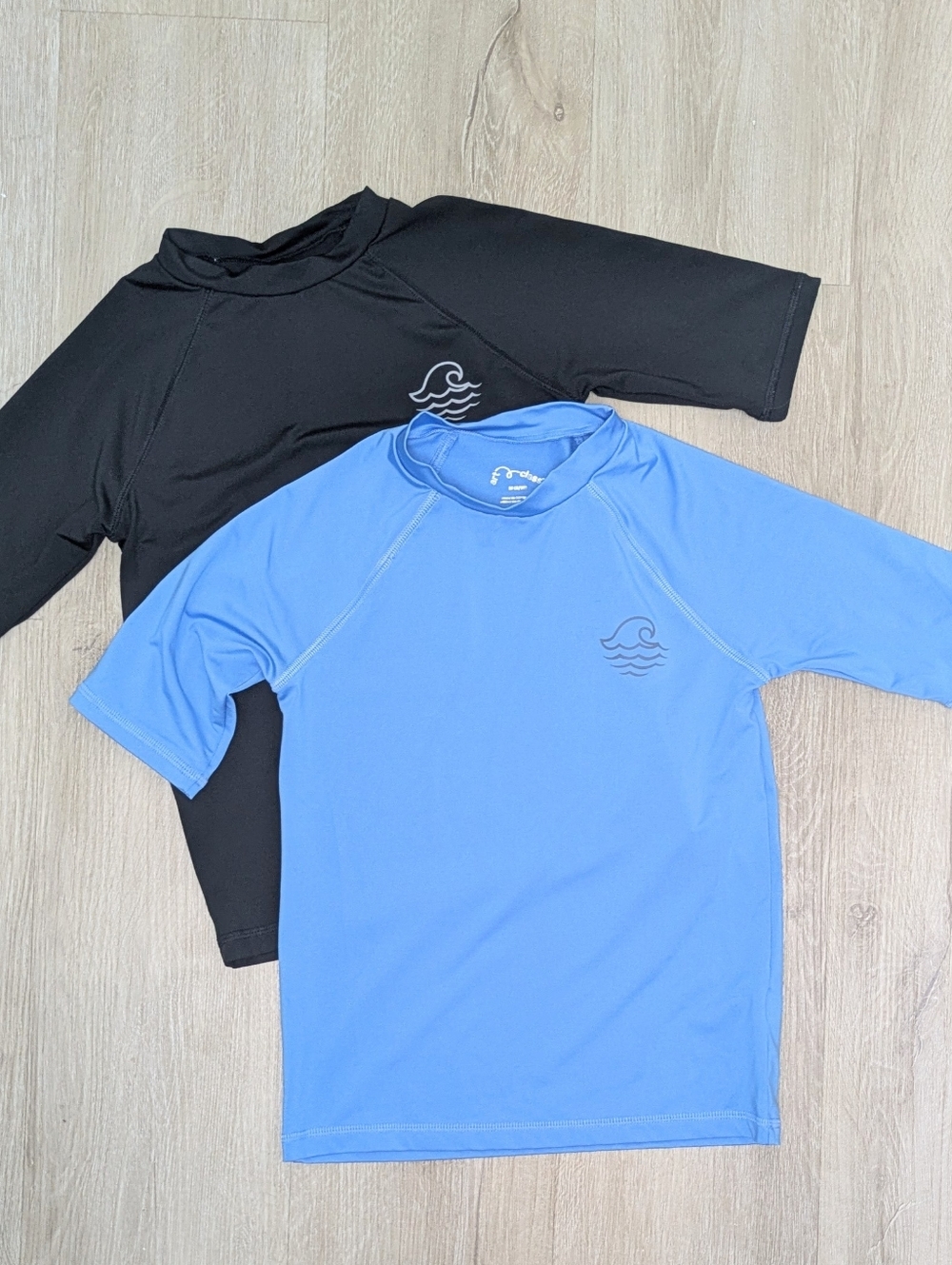 Art class boys medium swim rash guards skin protection bundle